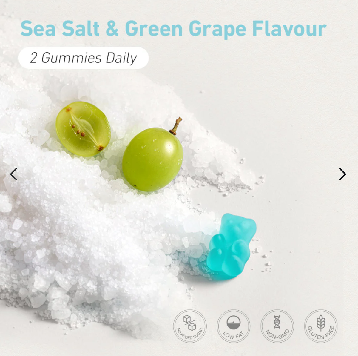 Unichi海鹽生髮小熊軟糖60粒PLUS