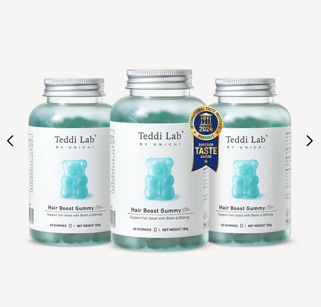 Unichi海鹽生髮小熊軟糖60粒PLUS