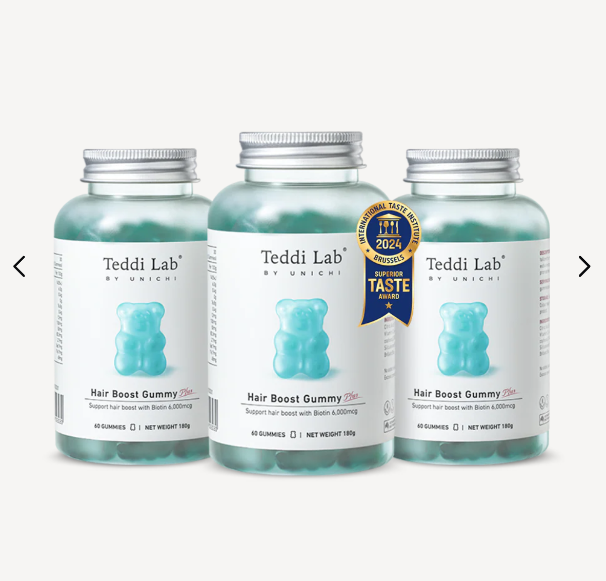 Unichi海鹽生髮小熊軟糖60粒PLUS